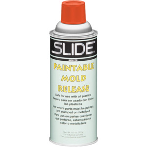 Slide Products 40012N Paintable Mold Release, Aerosol, 12-pk