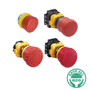 IDEC AB6E-3BV01PRM - Emergency Stop Unibody 5 PACK