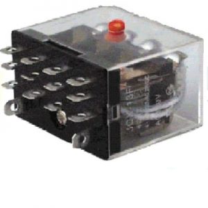 DPDT (Double Pole/ Double Throw) ICE CUBE RELAY, 120 VAC Coil, 15 Amp Rated